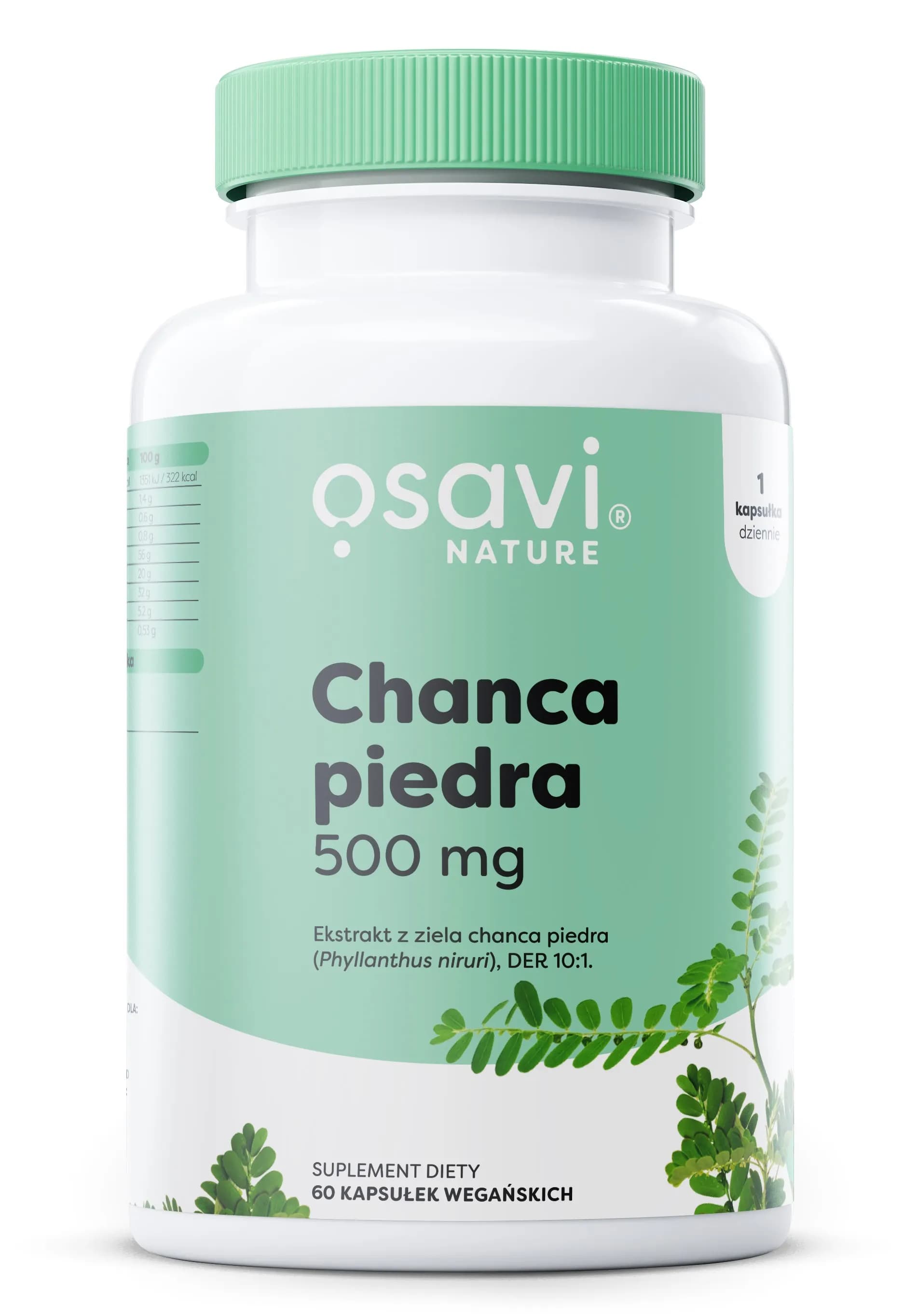 Chanca Piedra 500 mg Osavi Nerki Detoks Kamica Kapsułki 60 szt.
