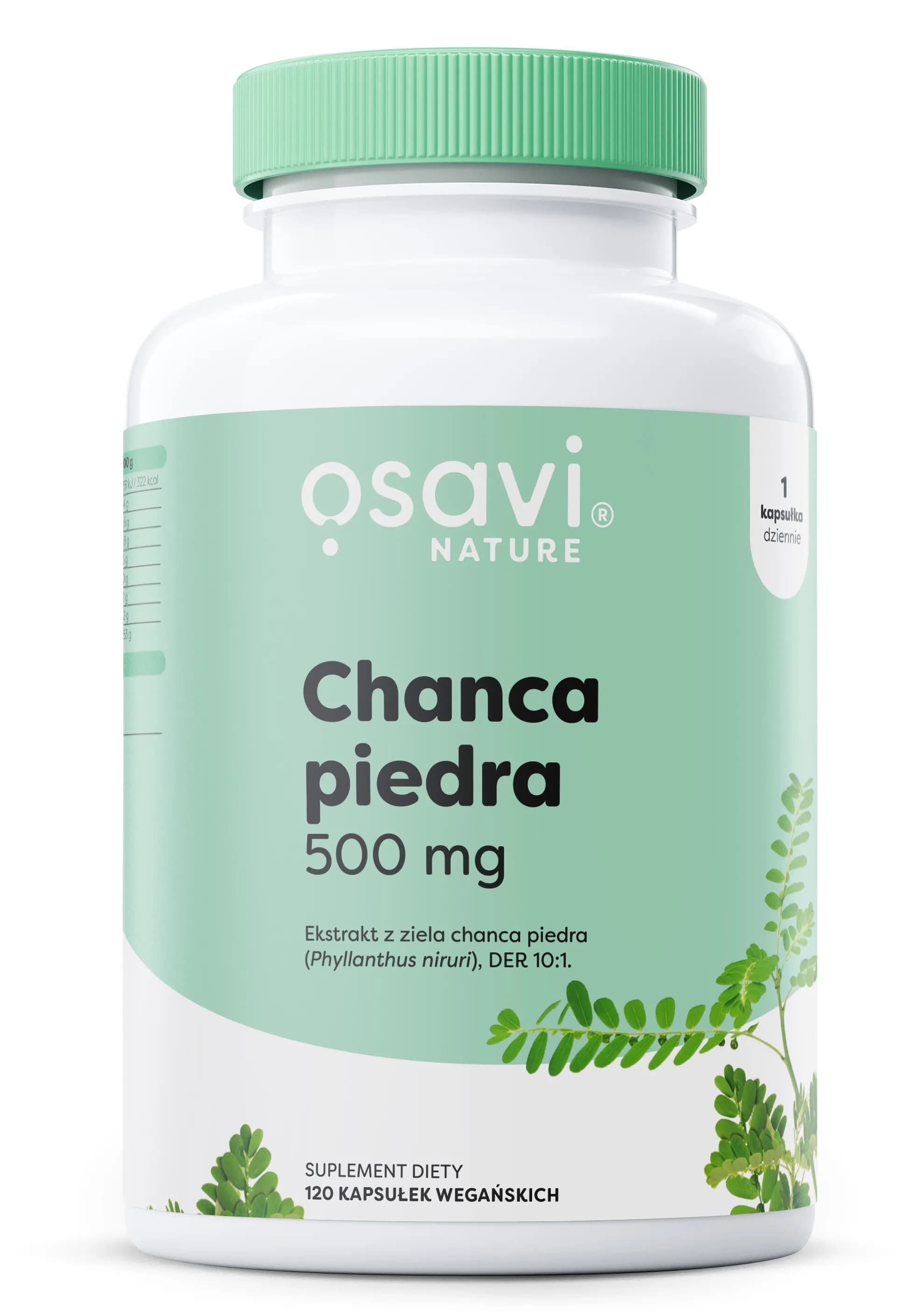 Chanca Piedra 500 mg Osavi Nerki Detoks Kamica Kapsułki 120 szt.