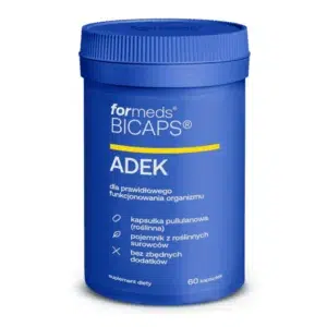BICAPS ADEK suplement z witaminami A, D, E, K ForMeds 60 kapsułek