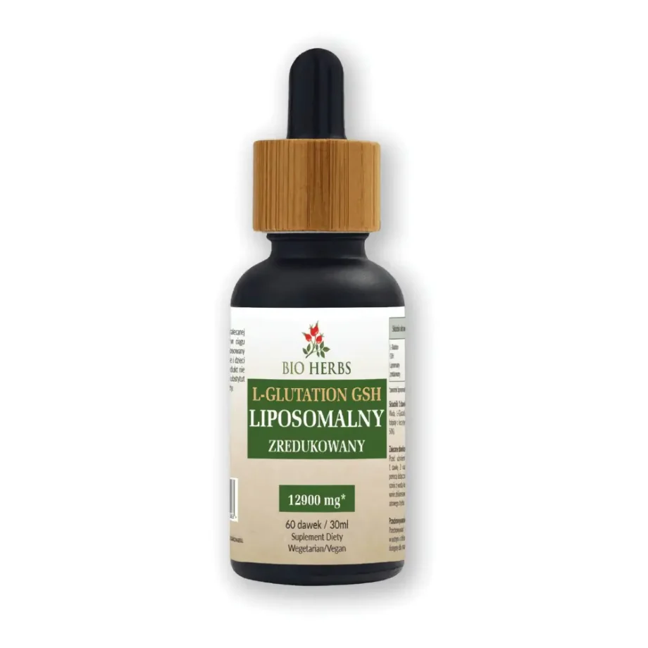 Eco-Herbs L-Glutation GSH Liposomalny Zredukowany 30ml - płynny antyoksydant