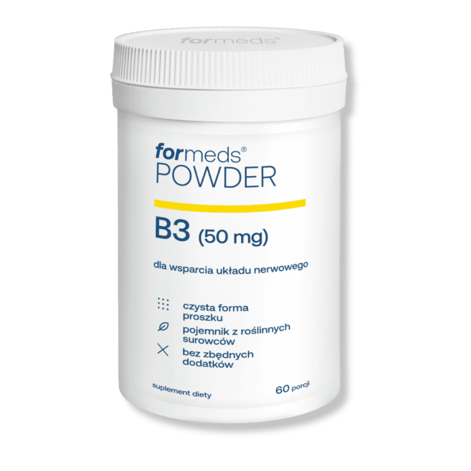 POWDER B3 – wsparcie metabolizmu i zdrowej skóry od Formeds