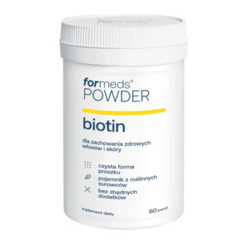 Biotyna w proszku Formeds - czysta biotyna w proszku dla zdrowia włosów i paznokci