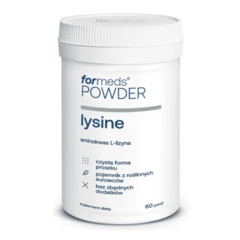 ormeds POWDER LYSINE - Lizyna Proszek 100g - suplement na kolagen"