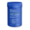Bicaps white mulberry od formeds w niebieskim opakowaniu na bezbarwnym tle
