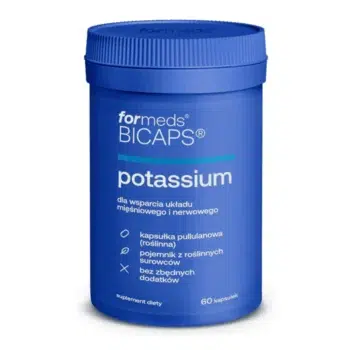 BICAPS POTASSIUM suplement diety z cytrynianem potasu ForMeds 60 kapsułek