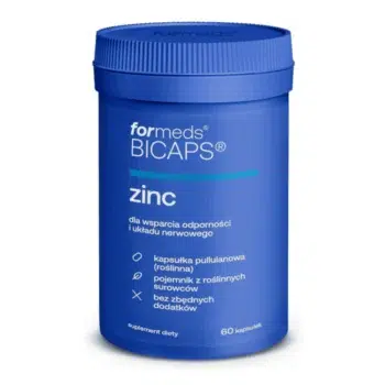 BICAPS ZINC suplement diety z cynkiem i miedzią ForMeds 60 kapsułek
