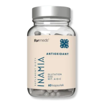 Słoik z suplementem diety inamia antioxidant od formeds