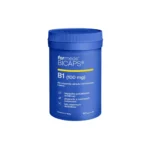 witamina b1 100 mg bicaps od formeds w niebieskim opakowaniu na białym tle