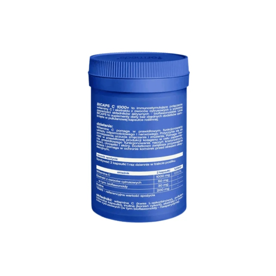 Witamina c 1000+ tył opakowania