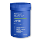 Niebieskie opakowanie bicaps garlic od formeds