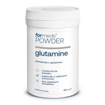 L-glutamina w proszku Formeds POWDER GLUTAMINE - suplement wspierający odporność, regenerację mięśni i zdrowie jelit