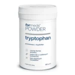 Powder Tryptophan - czysty L-Tryptofan w proszku 350 mg od Formeds wspierający zdrowy sen i równowagę emocjonalną poprzez naturalną produkcję serotoniny