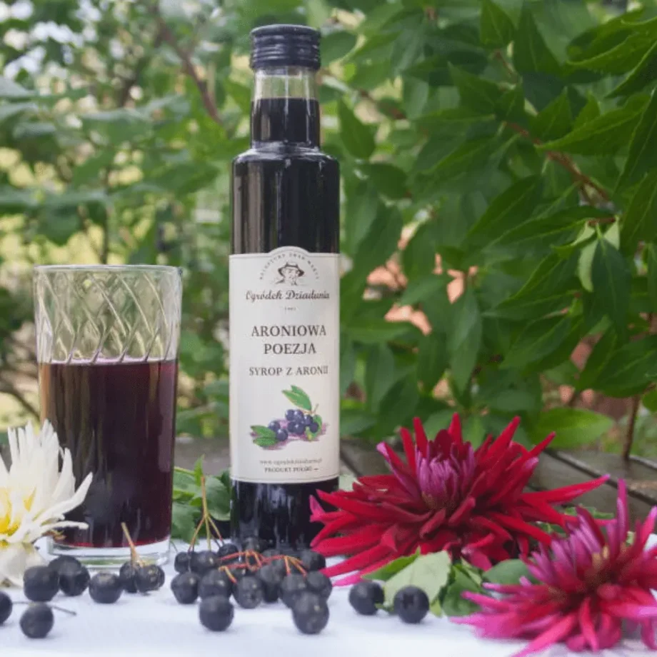 syrop z aronii ogrodek dziadunia2