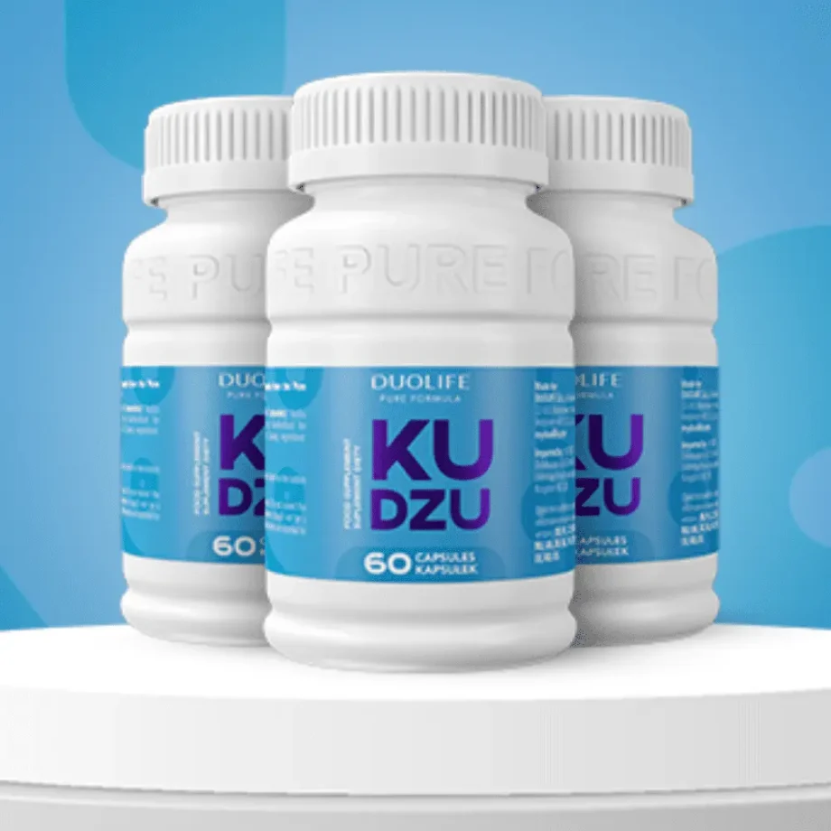 Trzy opakowanie suplementu diety duolife kudzu