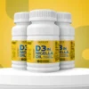 Trzy opakowanie suplementu diety duolife d3 w oleju z czarnuszki