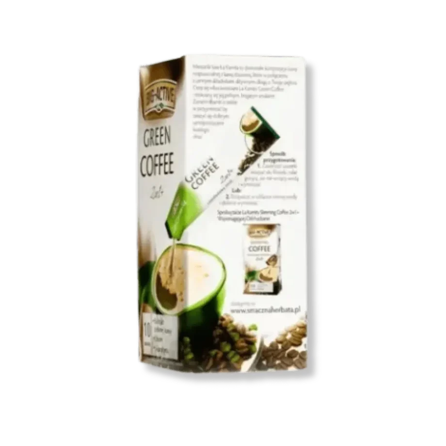 Opakowanie La Karnita GREEN COFFEE 2w1+ – bok