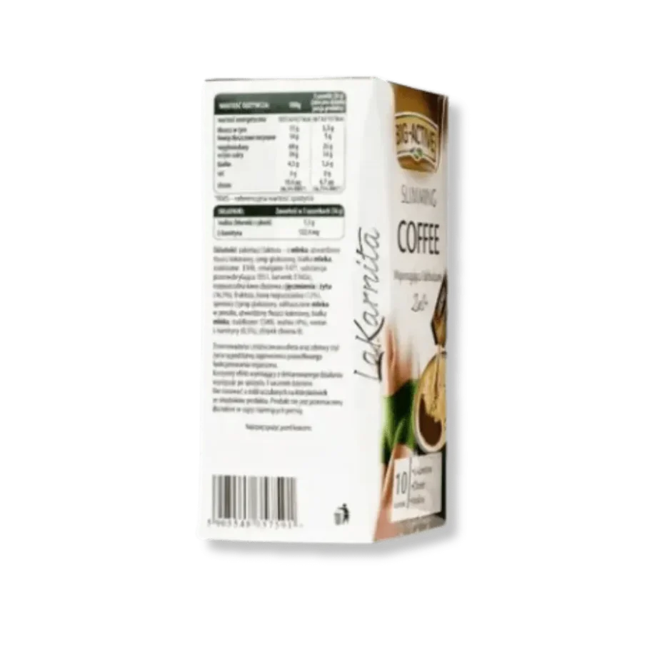 Opakowanie La Karnita SLIMMING COFFEE 2w1+ – bok