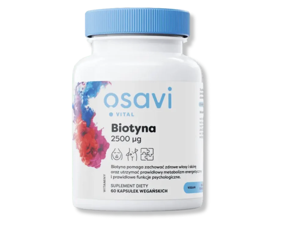 opakowanie suplemetu diety - biotyna od osavi