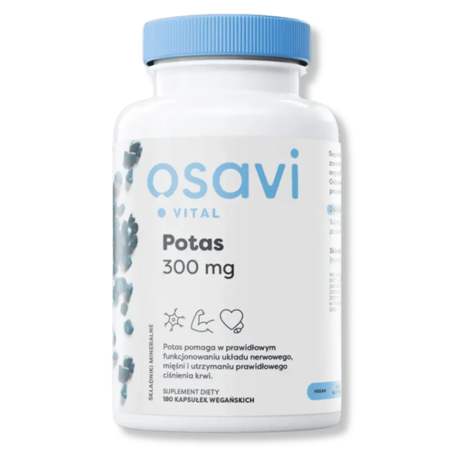 Opakowanie suplementu osavi potas