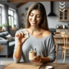 Adaptogen na radzenie sobie ze stresem – Ashwagandha Full Spectrum 450mg firmy Swanson – styl życia ukazujący codzienne stosowanie.