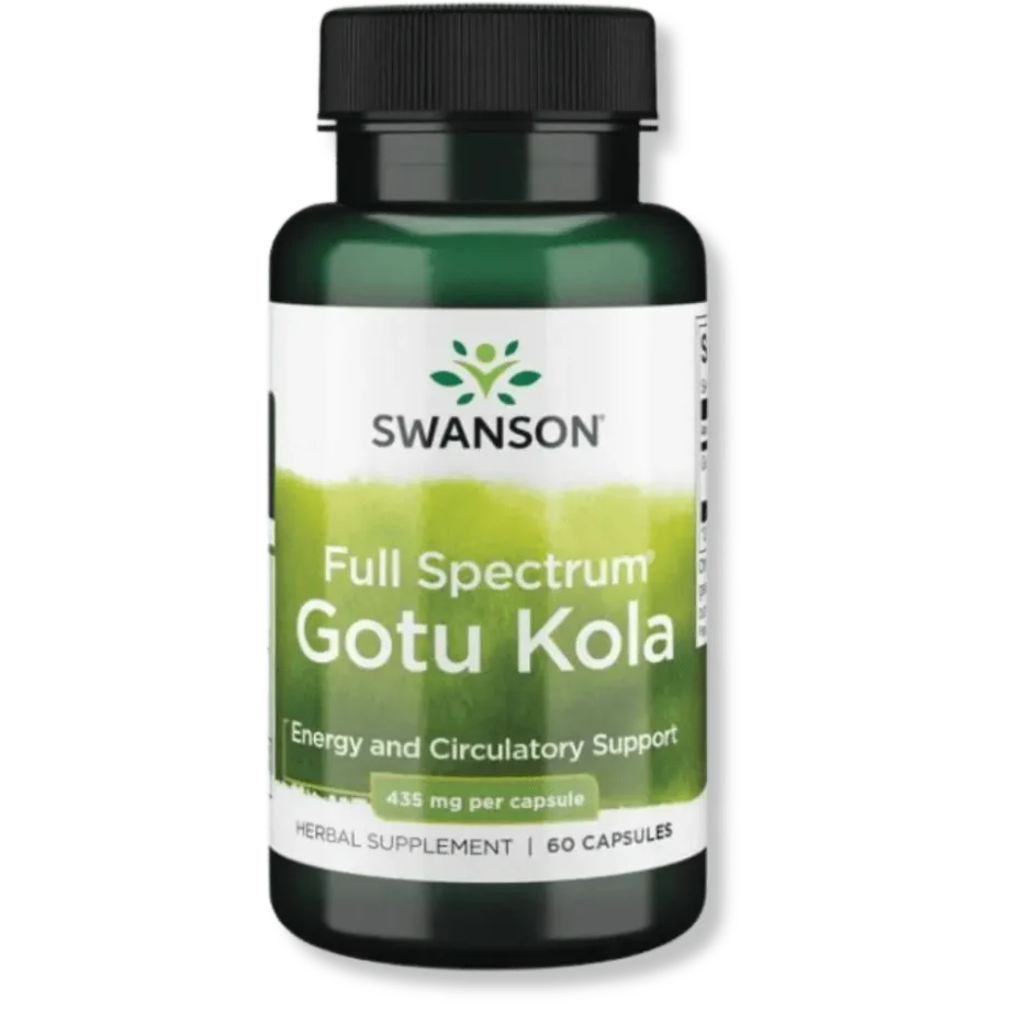 Opakowanie suplementu swanson - full spectrum gotu kola