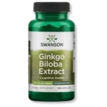 Opakowanie swanson ginkgo biloba.