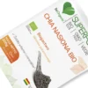 powiększone opakowanie nasion chia firmy beorganic
