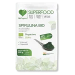 Opakowanie spiruliny w proszku firmy beorganic.