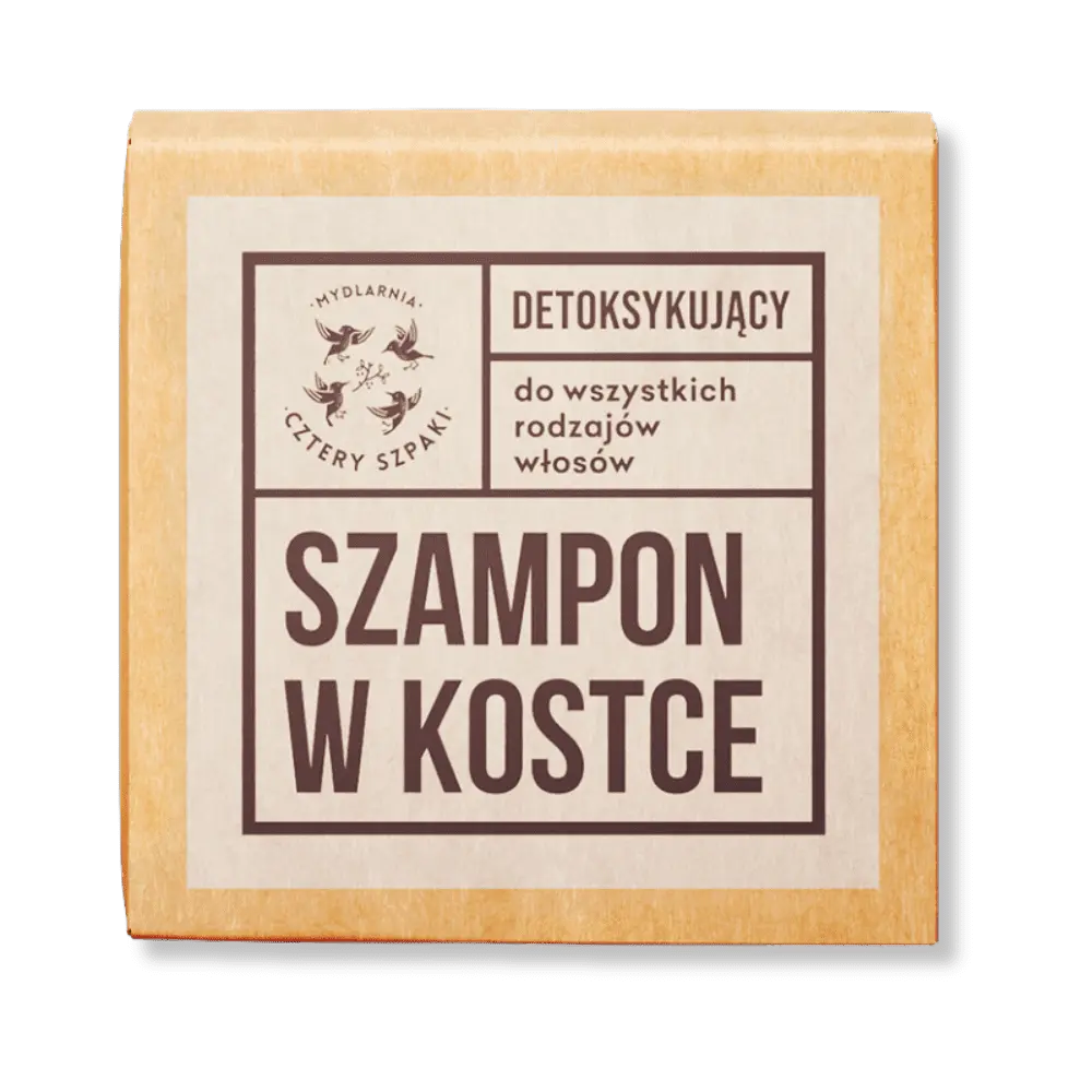 4 Szpaki - Detoksykujący szampon w kostce
