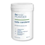 Białe opakowanie powder beta-carotene od formeds