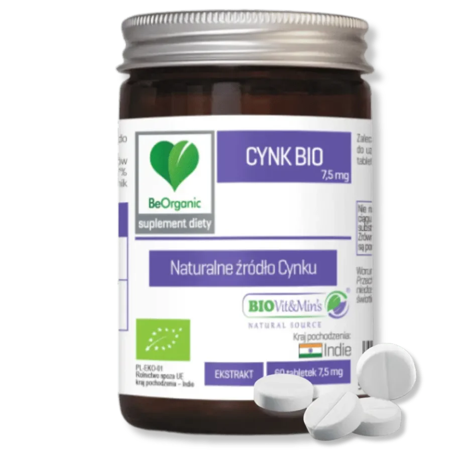 Cynk organiczny w tabletkach