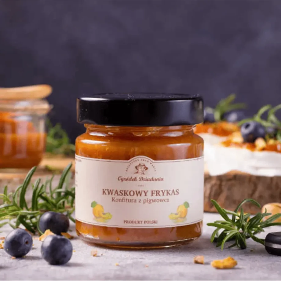 Słoik konfitury z pigwowca, naturalny smak