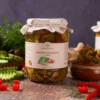 Wąsocka przekąska z chili ogródka dziadunia na tradycyjnym staropolskim stole
