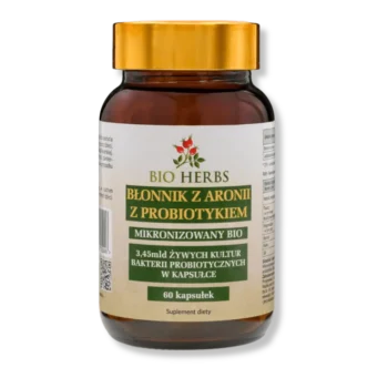 Słoiczek błonnika z aronii bioherbs