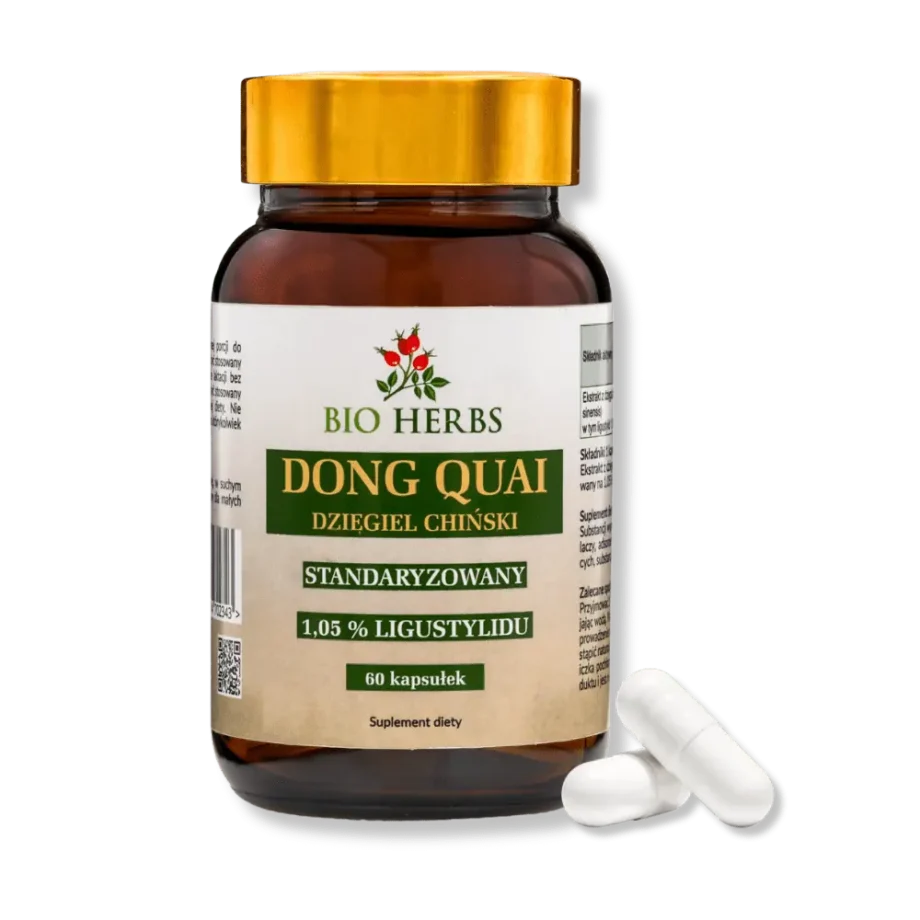 Don quai dziegiel chiński suplement diety od bio herbs.