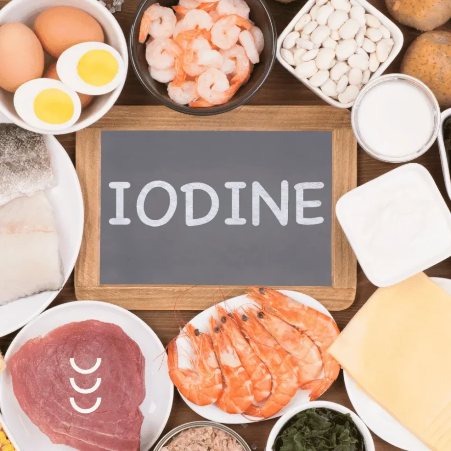 produkty spożywcze zawierające duże dawki jodu, które są głównym składnikiem suplemnetu od bioherbs - jod naturalny w płynie