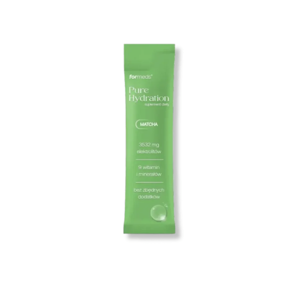 saszetka z suplementem diety pure hydration matcha