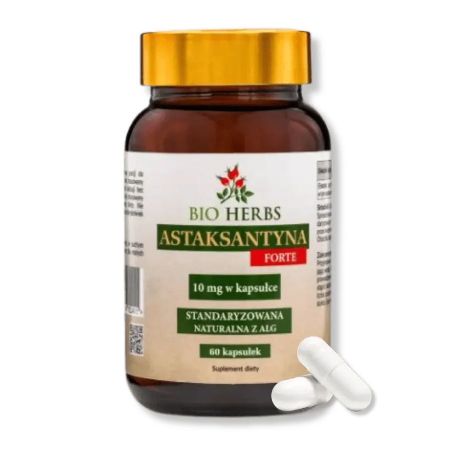 Opakowanie astanksantyny naturalnej forte od bio herbs