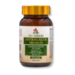 Brązowy słoiczek suplementu diety bio herbs - astragalus premium
