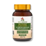 Brązowa buteleczka ekstraktu z granatu bio herbs