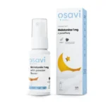 Melatonina passiflora spray Osavi 1mg 25ml smak wiśniowy - opakowanie produktu na białym tle