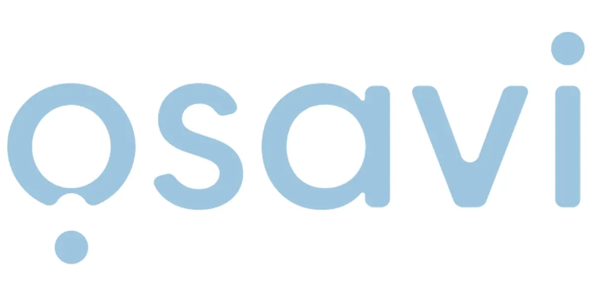 logo osavi na białym tle