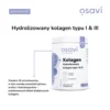 Puszka kolagenu hydrolizowanego osawi wraz z krótkim opisem