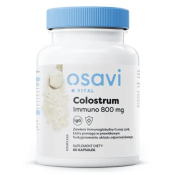 Osavi Colostrum Immuno Vital 800 mg - innowacyjny suplement z siarą bydlęcą i kompleksem Vital
