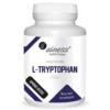 Aliness L-Tryptofan 500 mg - 100 kapsułek Vege z aminokwasem wspierającym zdrowy sen i produkcję serotoniny dla lepszego nastroju