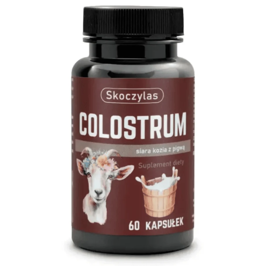 Colostrum siara kozia od Skoczylas z pigwą - hipoalergiczny suplement dla odporności