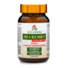 D3 K2 16000 IU Bio-Herbs w brązowym słoiczku na białym tle - suplement premium dla zdrowia serca, kości i zębów