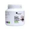 Węgiel aktywny z kokosa Aliness Food Grade w czarnym proszku 200g - naturalny suplement do detoksykacji organizmu w ekologicznym opakowaniu